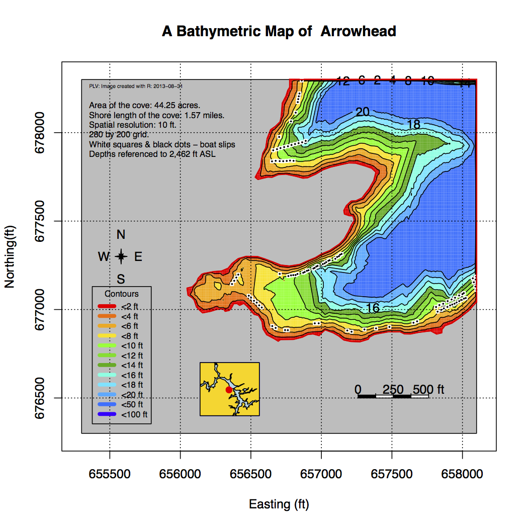 Deep Creek Lake Bathymetry - 2017 