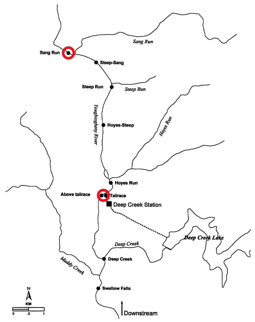 A River Water Temperature Model 